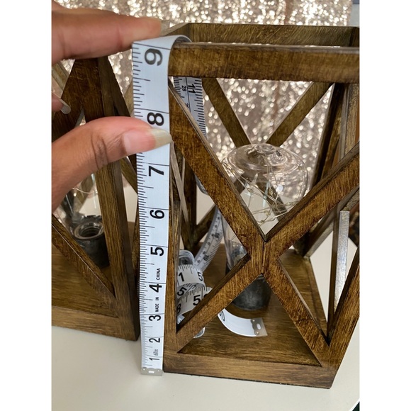 🚨SOLD🚨 Farmhouse Lamp Set - Picture 6 of 7